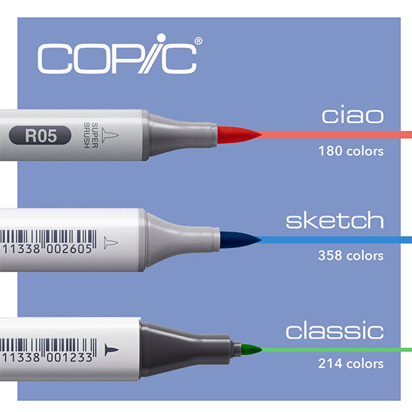 COPIC sketch 72 stuks Set C