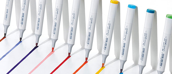 Copic Sketch marker compleet alle 358 kleuren set koffer