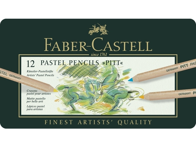 Set 12 Pastelpotloden Pitt Faber Castell