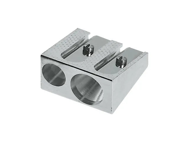 puntenslijper Faber-Castell metaal dubbel