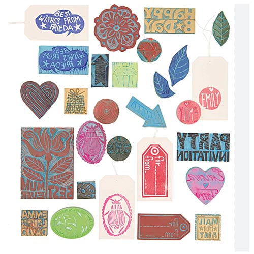 Stempel-houder Paper Poetry Hart