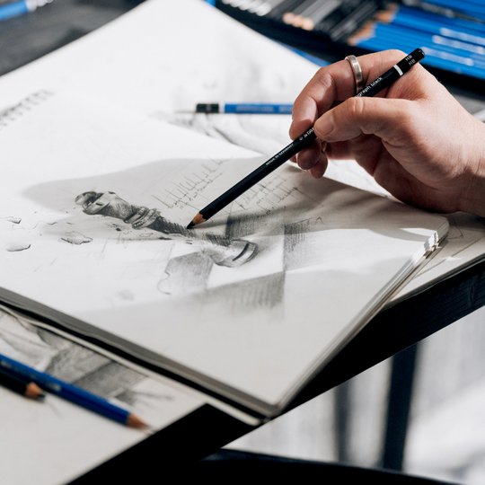 Staedtler Mars Lumograph Potlood Black Carbon 6B