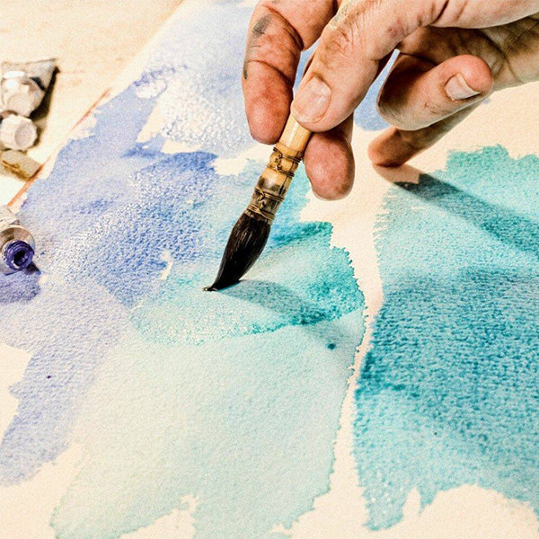 Aquarelpapier 300 gr. 24x32 cm 12 vel spiraalblok Canson type: Montval