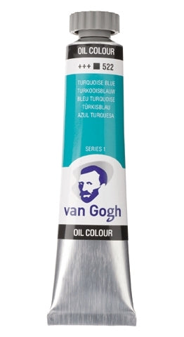 Turkoise Blauw 522 S1 Olieverf 20 ml. Van Gogh