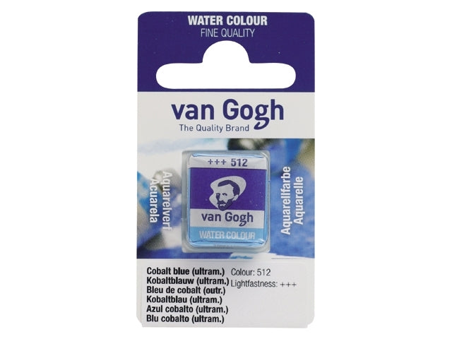 Kobaltblauw (ultram.) 512 napje Van Gogh Aquarelverf