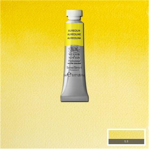 Aureolin 5ml 016 S4 Artist's Aquarel Winsor & Newton