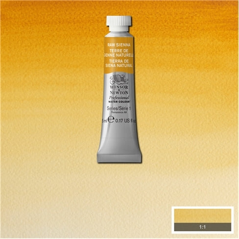 Raw Sienna 5ml 552 S1 Artist's Aquarel Winsor & Newton