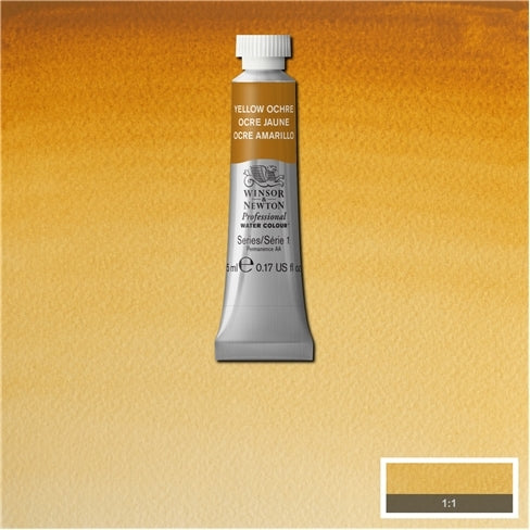 Yellow Ochre 5ml 744 S1 Artist's Aquarel Winsor & Newton