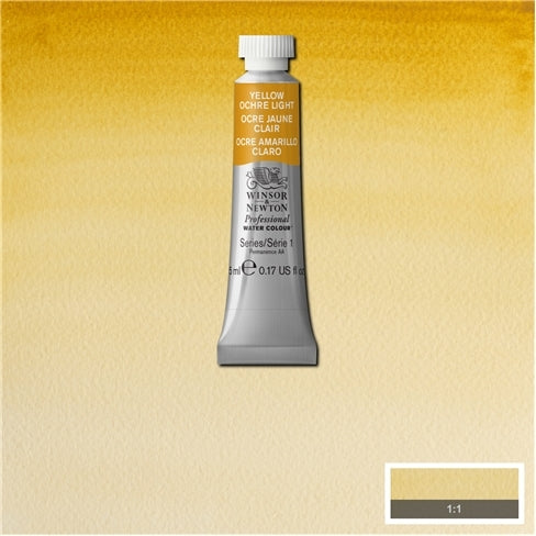 Yellow Ochre Light 5ml 745 S1 Artist's Aquarel Winsor & Newton