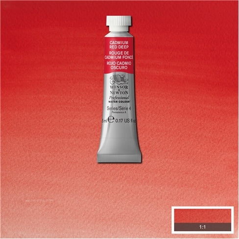 Cadmium Red Deep 5ml 097 S4 Artist's Aquarel Winsor & Newton