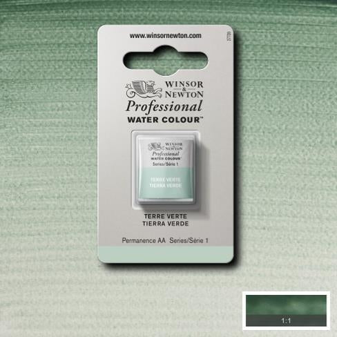 Terre Verte napje 637 S1 Artist's Aquarel Winsor & Newton