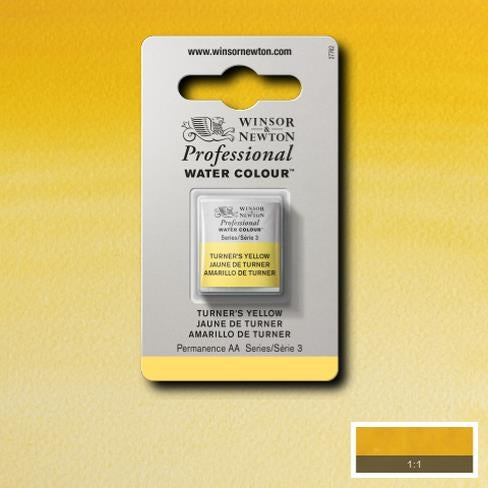 Turners Yellow napje 649 S3 Artist's Aquarel Winsor & Newton