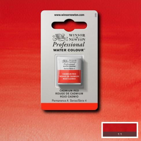 Cadmium Red napje 094 S4 Artist's Aquarel Winsor & Newton