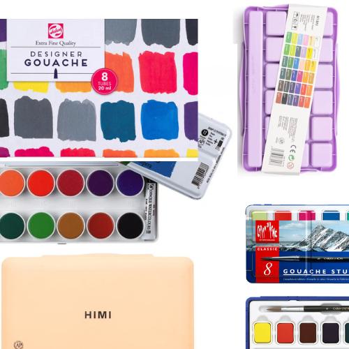 Plakkaatverf Goauche Sets