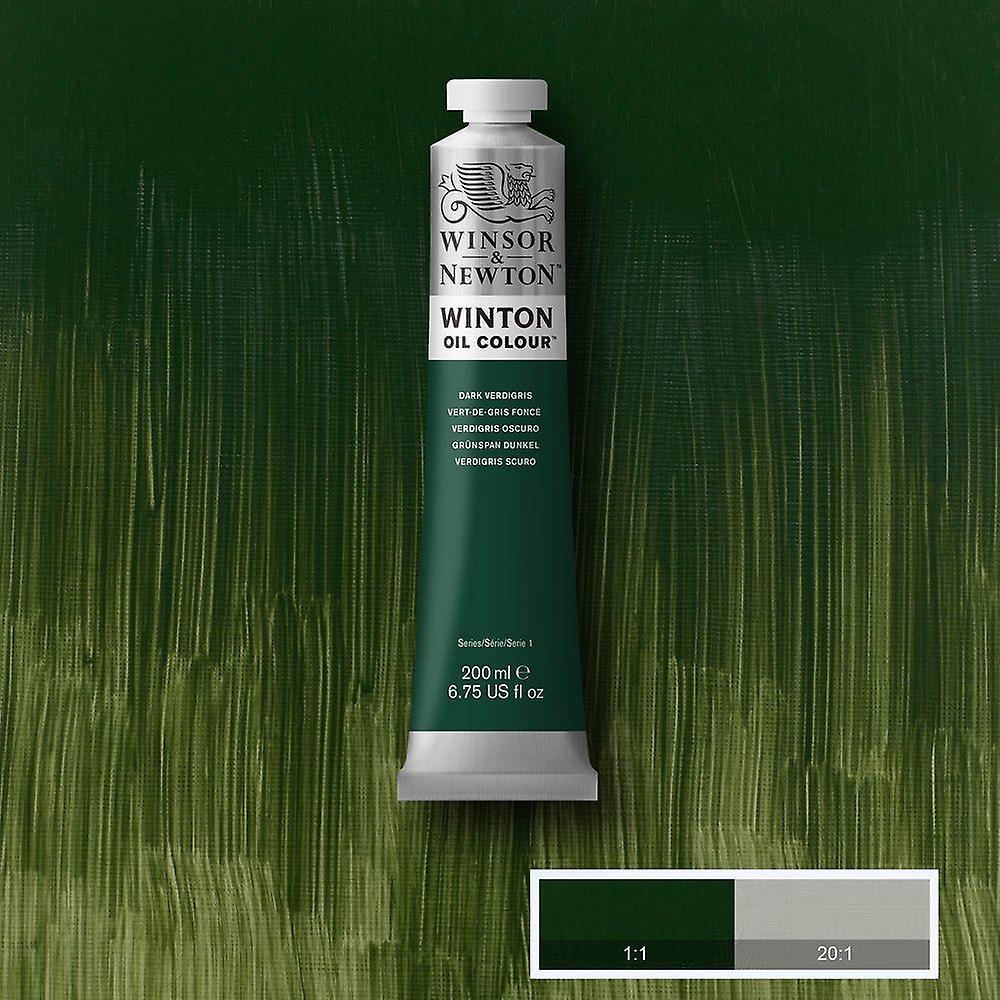 Dark Verdigris 405  200 ml. Winton olieverf