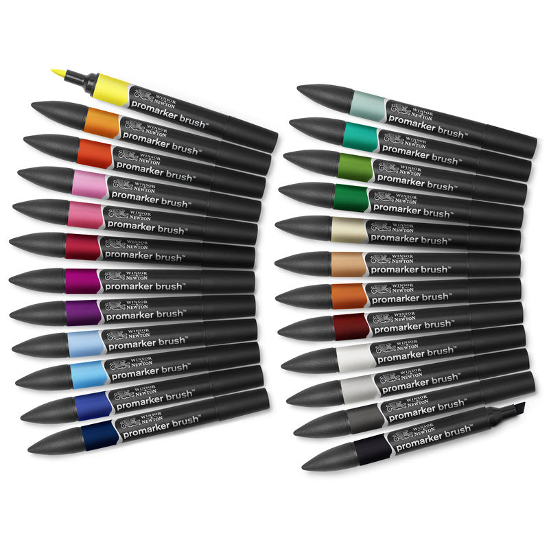 Brushmarker 24 Set - Student Designer Winsor & Newton