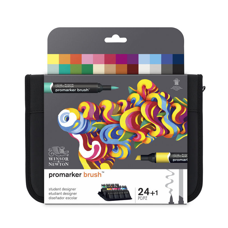 Brushmarker 24 Set - Student Designer Winsor & Newton