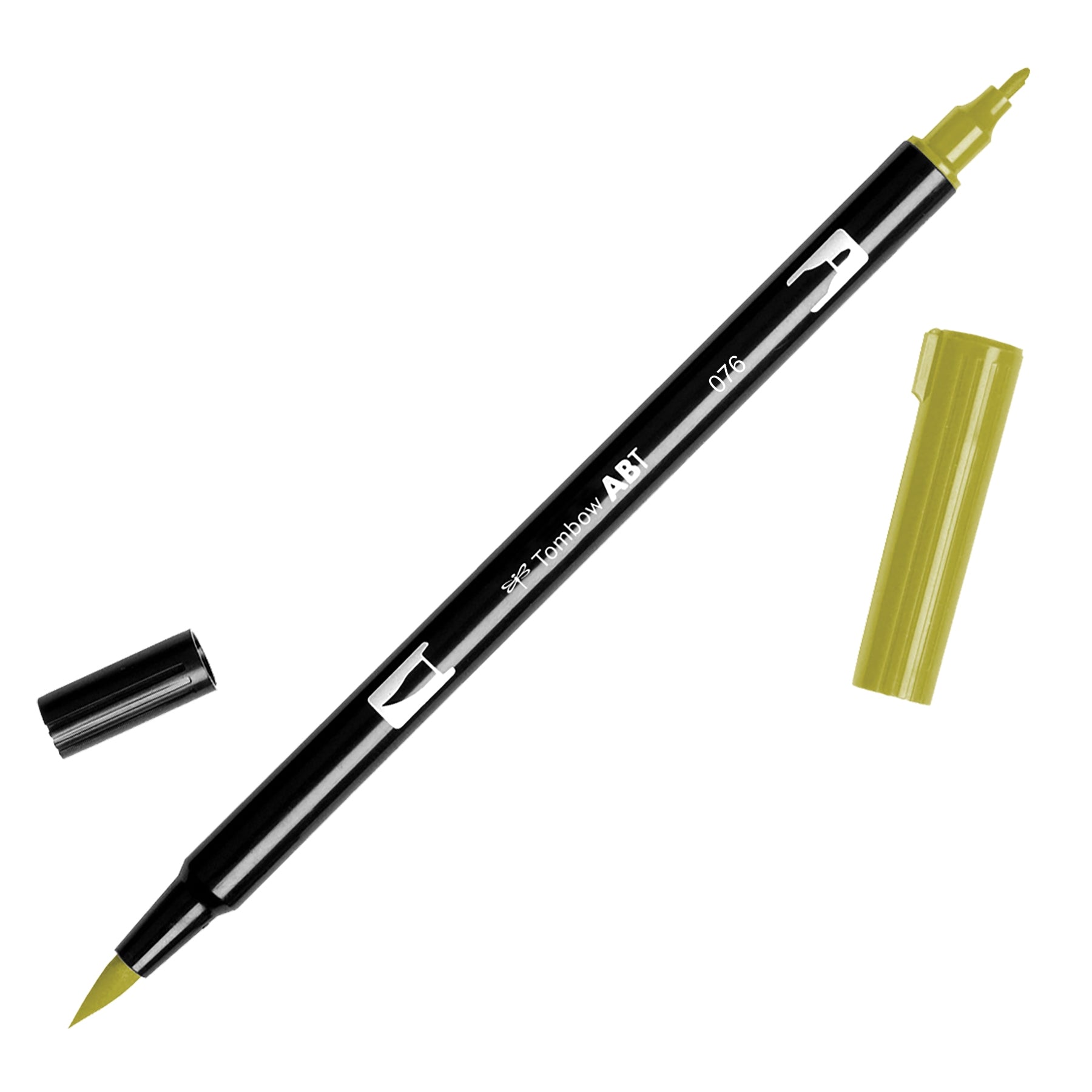 Tombow Dual Brush 076 Green Ochre