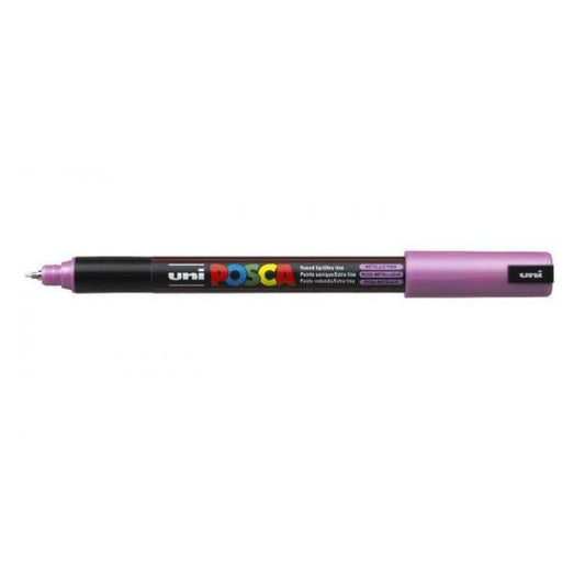 Posca verf stift PC1MR Roze Metaal