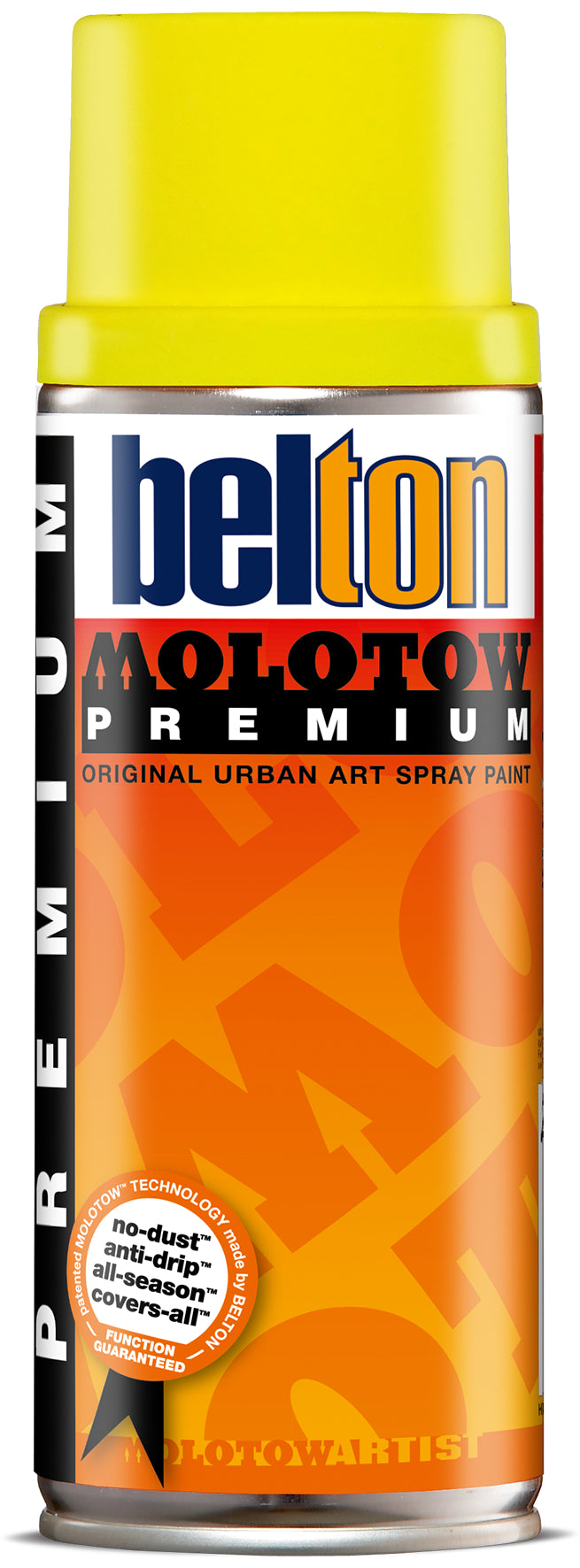 232 neon yellow 400 ml Molotow Premium Belton