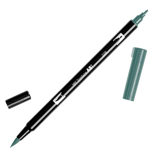 Tombow Dual Brush 228 Grey Green