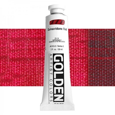 Heavy Body   1310 S6  Quinacridone rood Golden  60ml