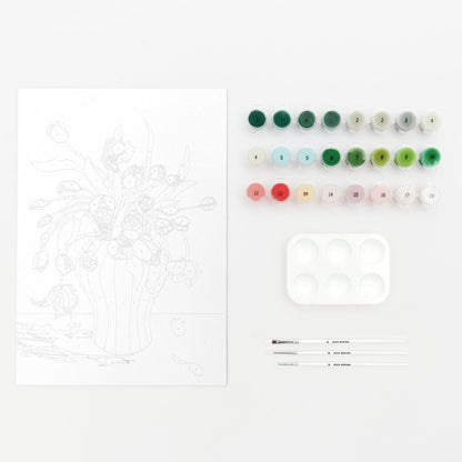 Schilderen op nummer - Boek Rico design bloemen