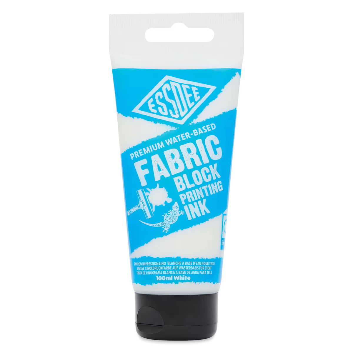Essdee Textiel Blockprint Inkt 100ml Wit