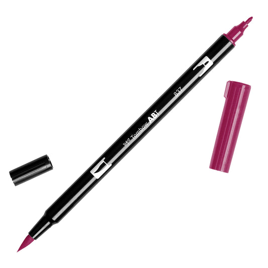 Tombow Dual Brush 837 Wine Red