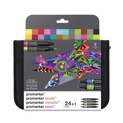 Promarker set 24 - Mixed Marker Winsor & Newton