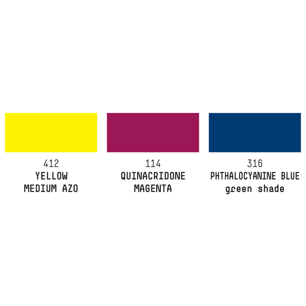 Liquitex Ink! set primaire kleuren
