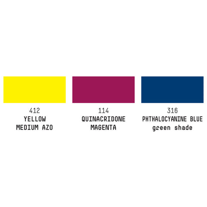 Liquitex Ink! set primaire kleuren