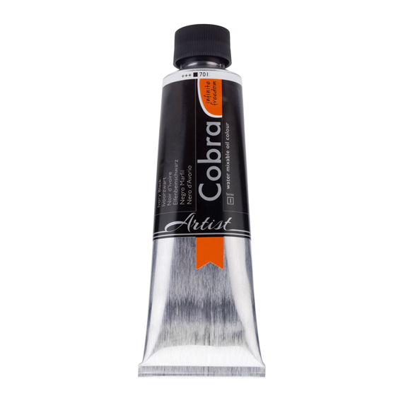 Cobra  150ml  701 S1 Ivoorzwart Waterverdunbare Olieverf