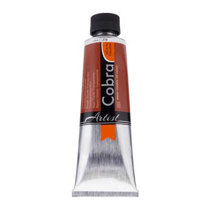 Cobra  150ml  378 S3 Transparantoxydrood Waterverdunbare Olieverf