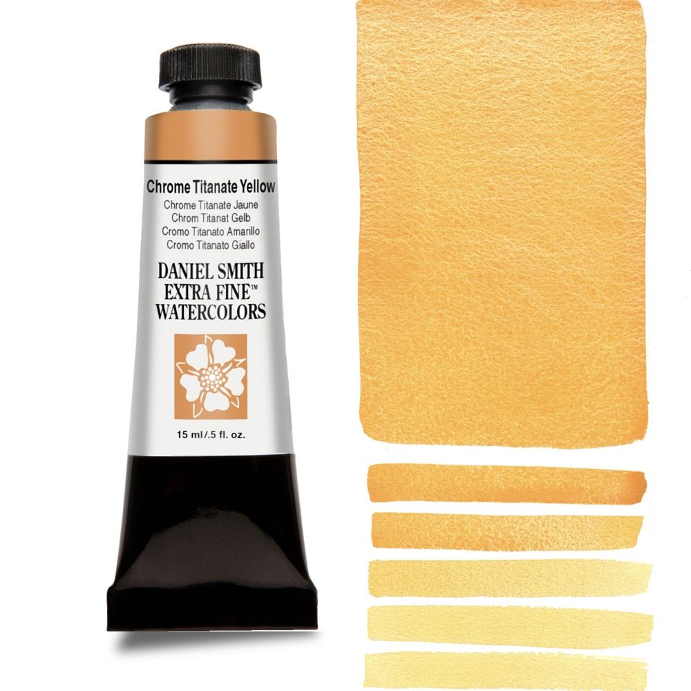 Chrome Titanate Yellow Watercolor Daniel Smith