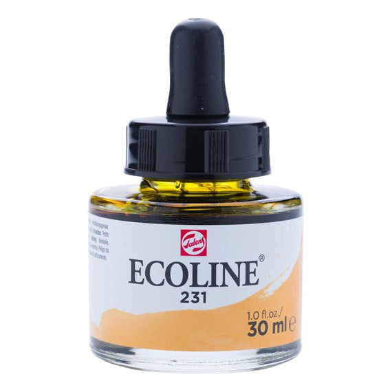 Talens ecoline inkt 30ml - 231 Goudoker