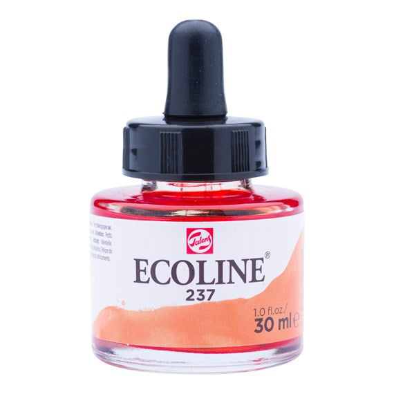 Talens ecoline inkt 30ml - 237 Donkeroranje