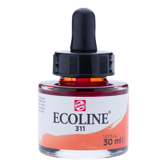 Talens ecoline inkt 30ml - 311 Vermiljoen