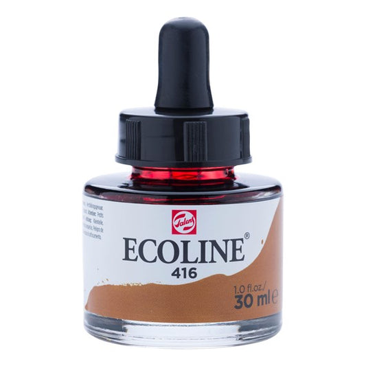 Talens ecoline inkt 30ml - 416 Sepia