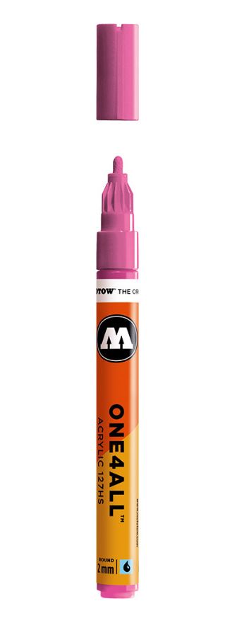 FUCHSIA PINK 127HS 2mm Acrylmarker Molotow One4All