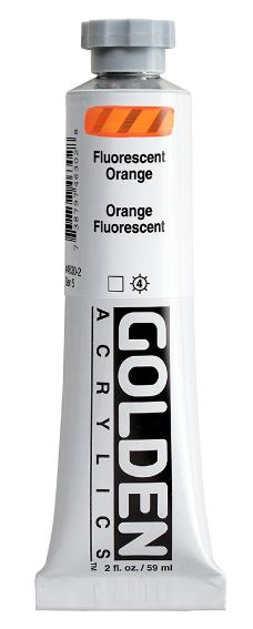 Heavy Body  4630 s5 Fluorescent Orange Golden  60ml