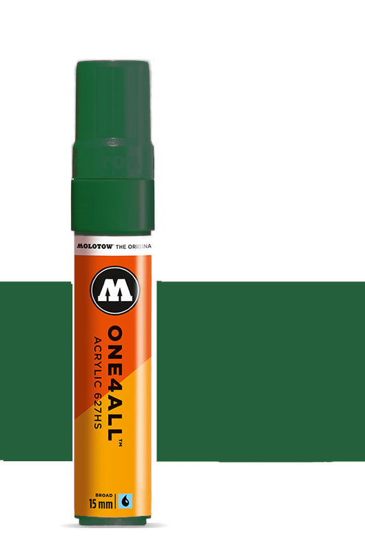 627HS 15mm Mr. GREEN Molotow One4All Acryl Marker