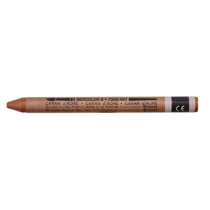 Neocolor II METALLIC BRONZE  497 Caran d'ache