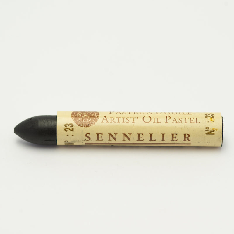 Zwart 23 oliepastel Sennelier 5ml