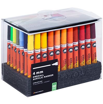 One4All 4mm Marker Complete Set with 74 Markers