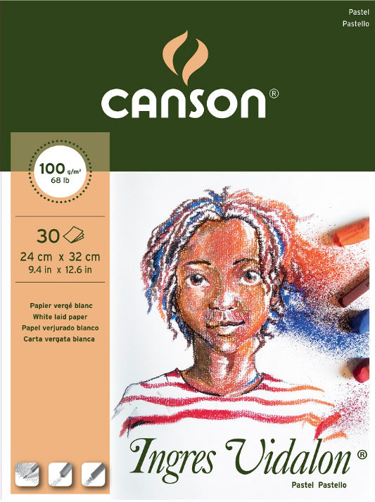 Ingres (Wit) 100gr 24x32 Canson Pastelpapier