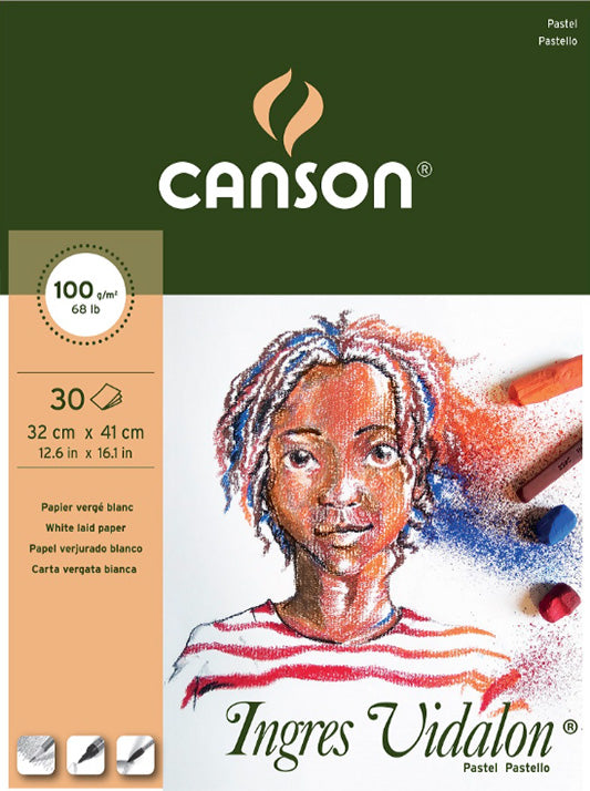 Ingres (Wit) 100gr 32x41cm Canson Pastelpapier