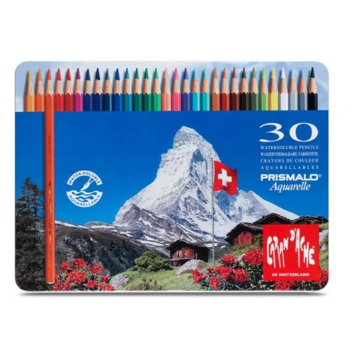 Prismalo 30 stuks (aquarel) potloden set Caran D'Ache