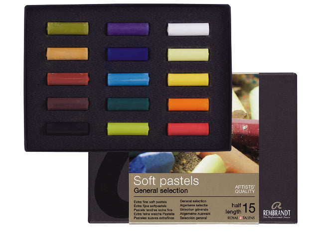 Softpastels (Halve) Starter 15 set 300C15.5 Rembrandt