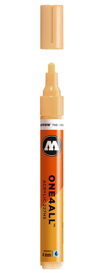 SAHARA BEIGE PASTEL 227HS 4mm Molotow One4All Acryl Marker